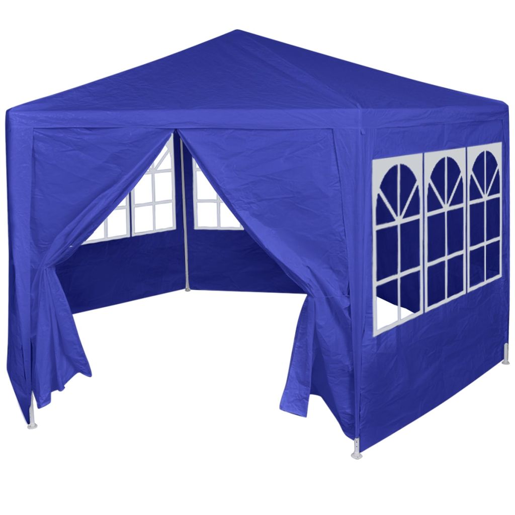 vidaXL Gazebo Outdoor Canopy Tent Patio Pavilion Sunshade with 6 Side Walls