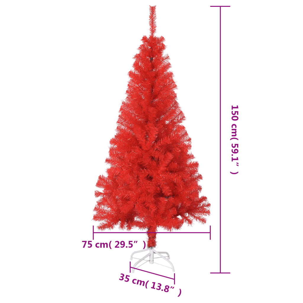 XL Christmas Tree Holiday Decoration Artificial Xmas Tree with Stand PVC
