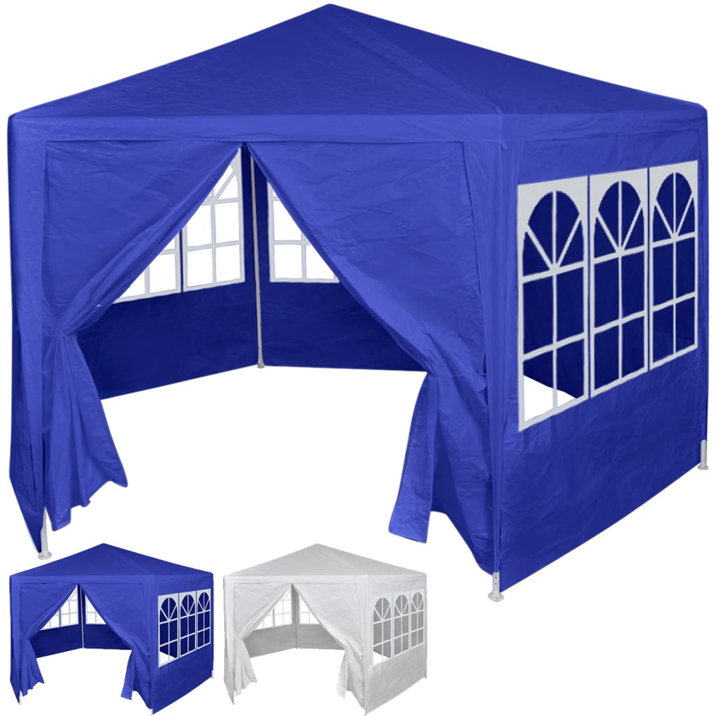 vidaXL Gazebo Outdoor Canopy Tent Patio Pavilion Sunshade with 6 Side Walls