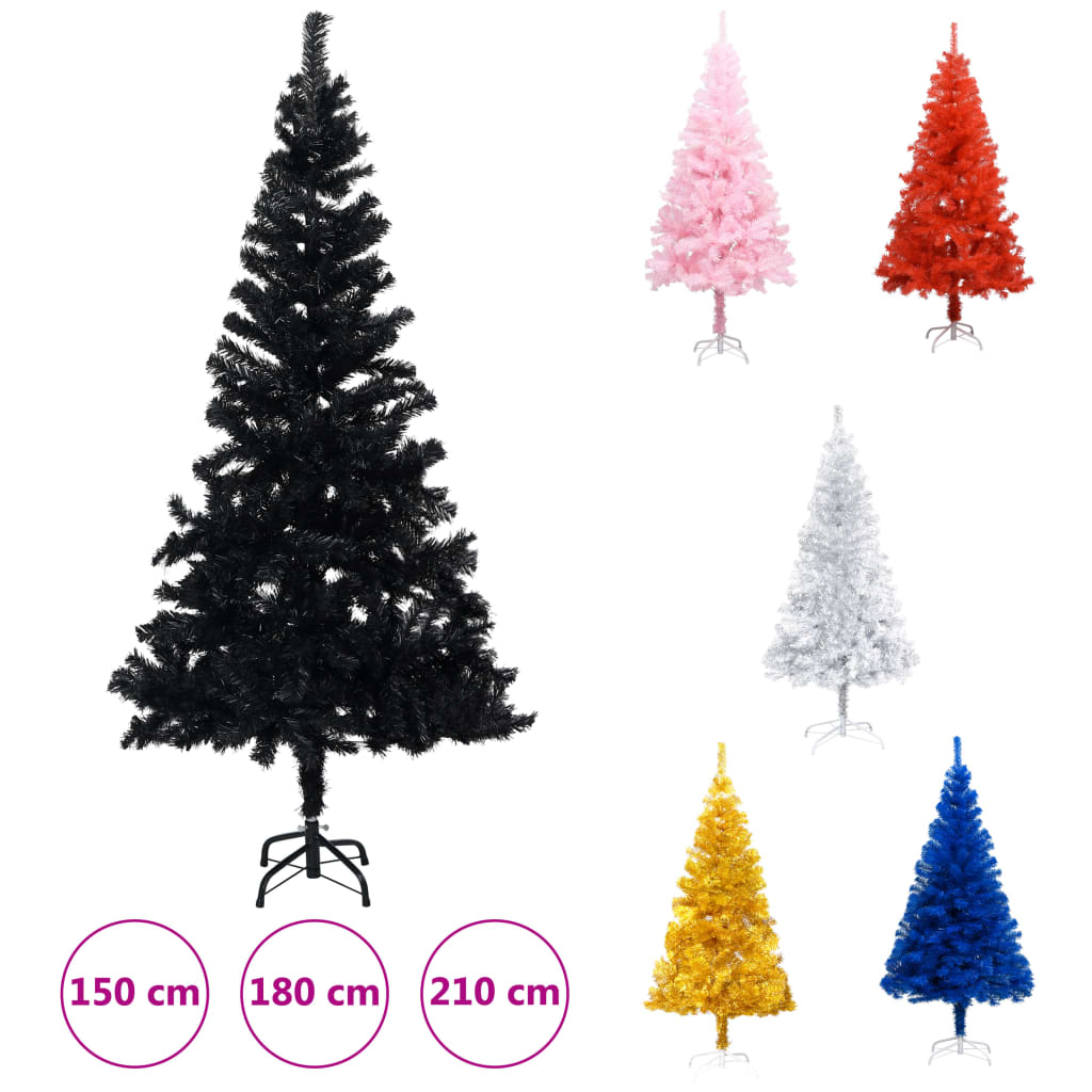 XL Christmas Tree Holiday Decoration Artificial Xmas Tree with Stand PVC